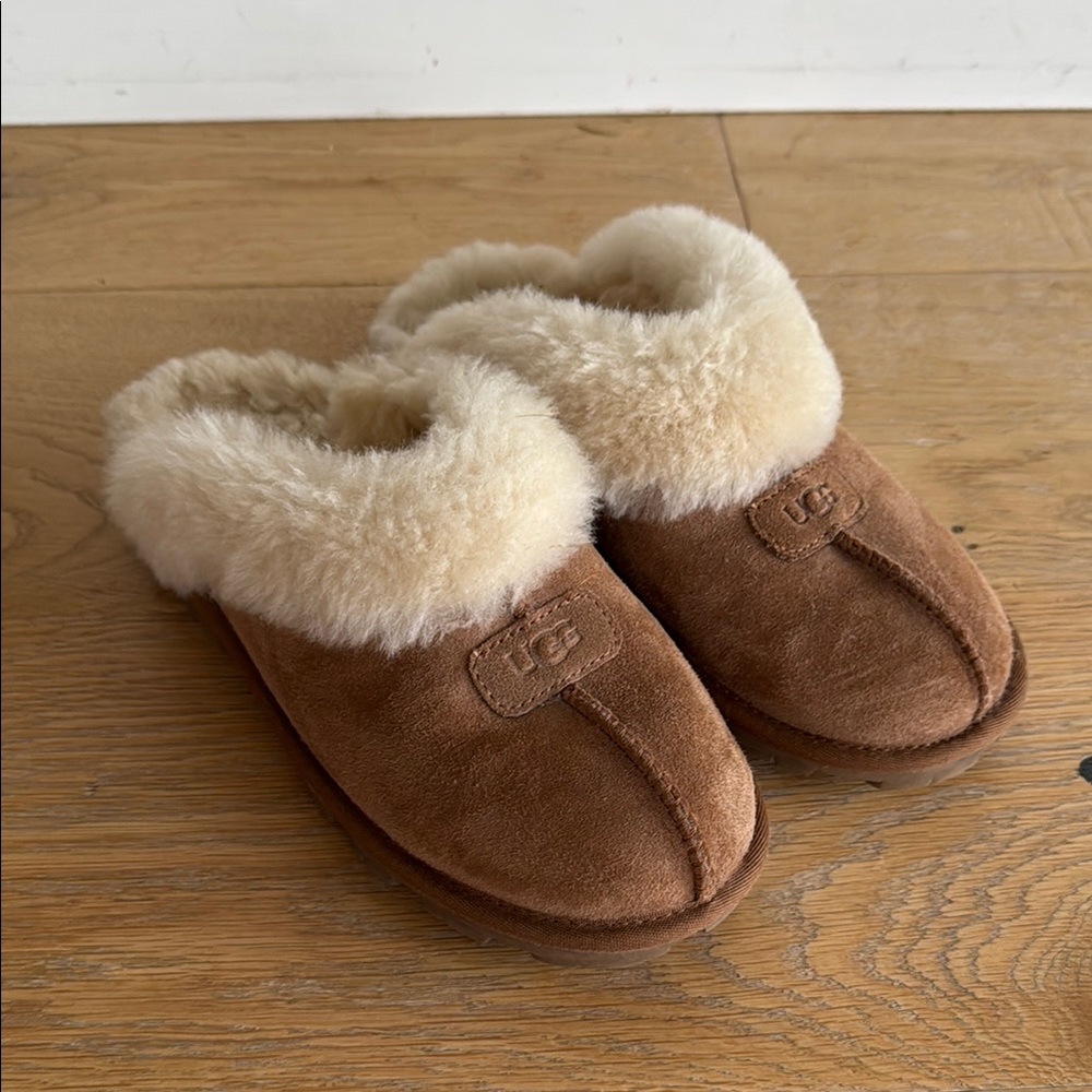 UGG Coquette Shearling Lined Slippers